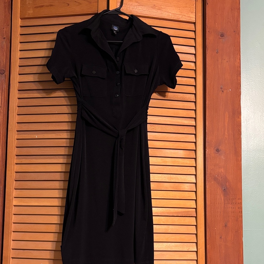 Saint Tropez West Black Midi Dress